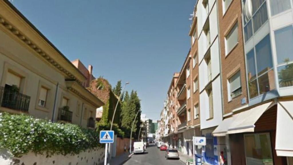 Calle en la que se ha producido el suceso. Foto: Google Maps