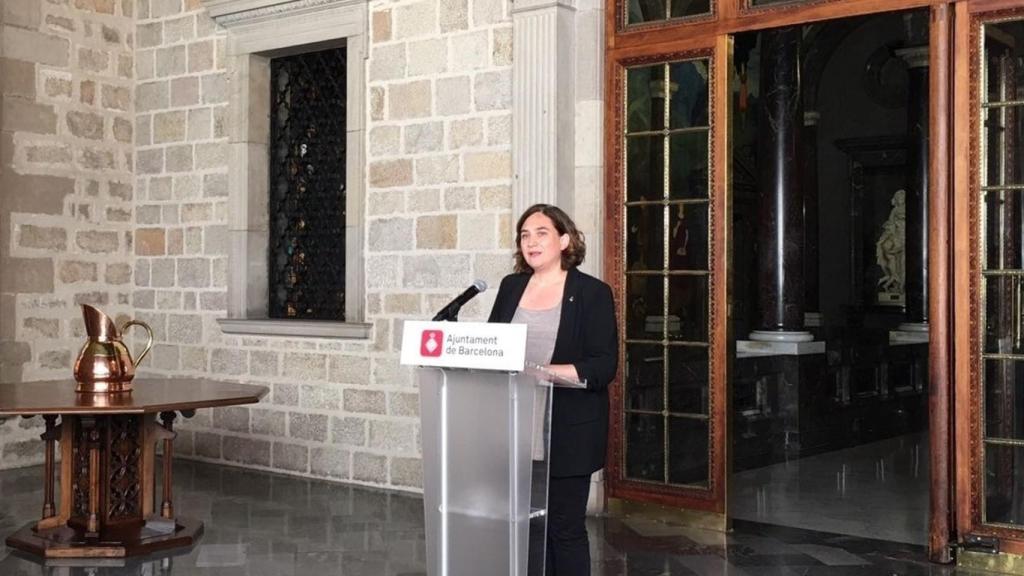 La alcaldesa de Barcelona Ada Colau.