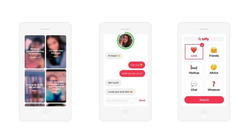 Taffy, el Tinder que no te deja ver la foto de tu match