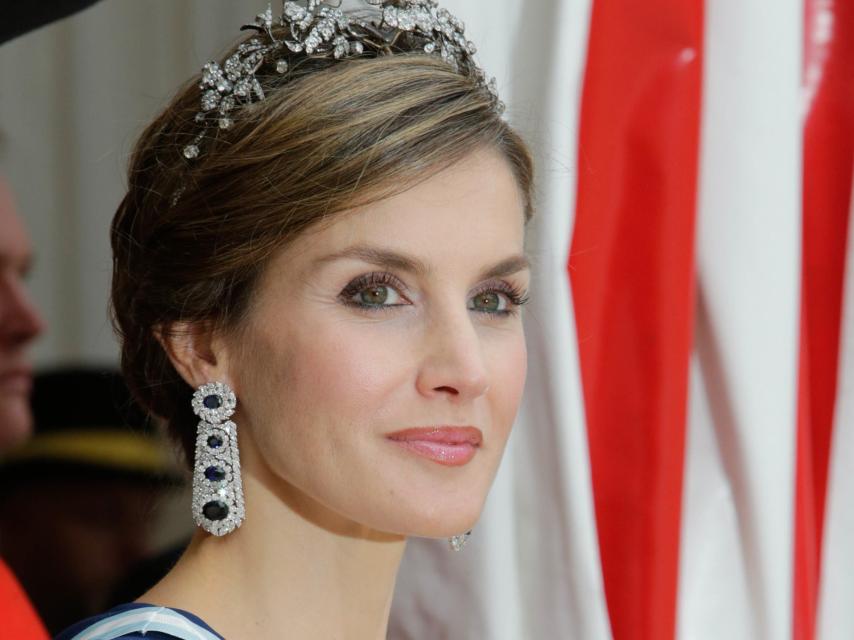 Letizia, durante uno de sus actos oficiales.