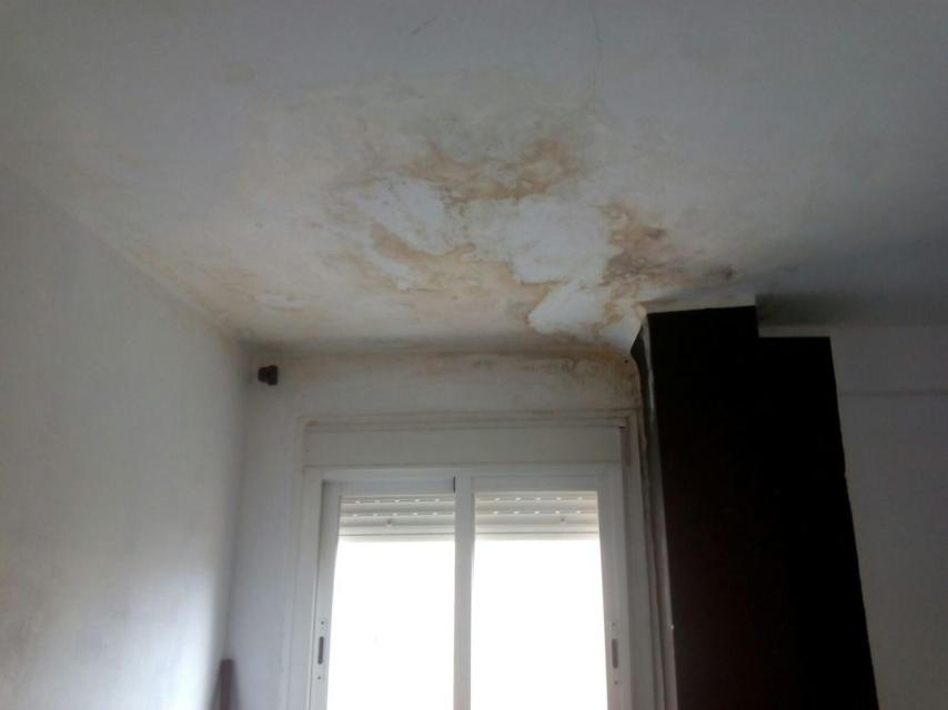 Pabellón adjudicado a una familia numerosa.