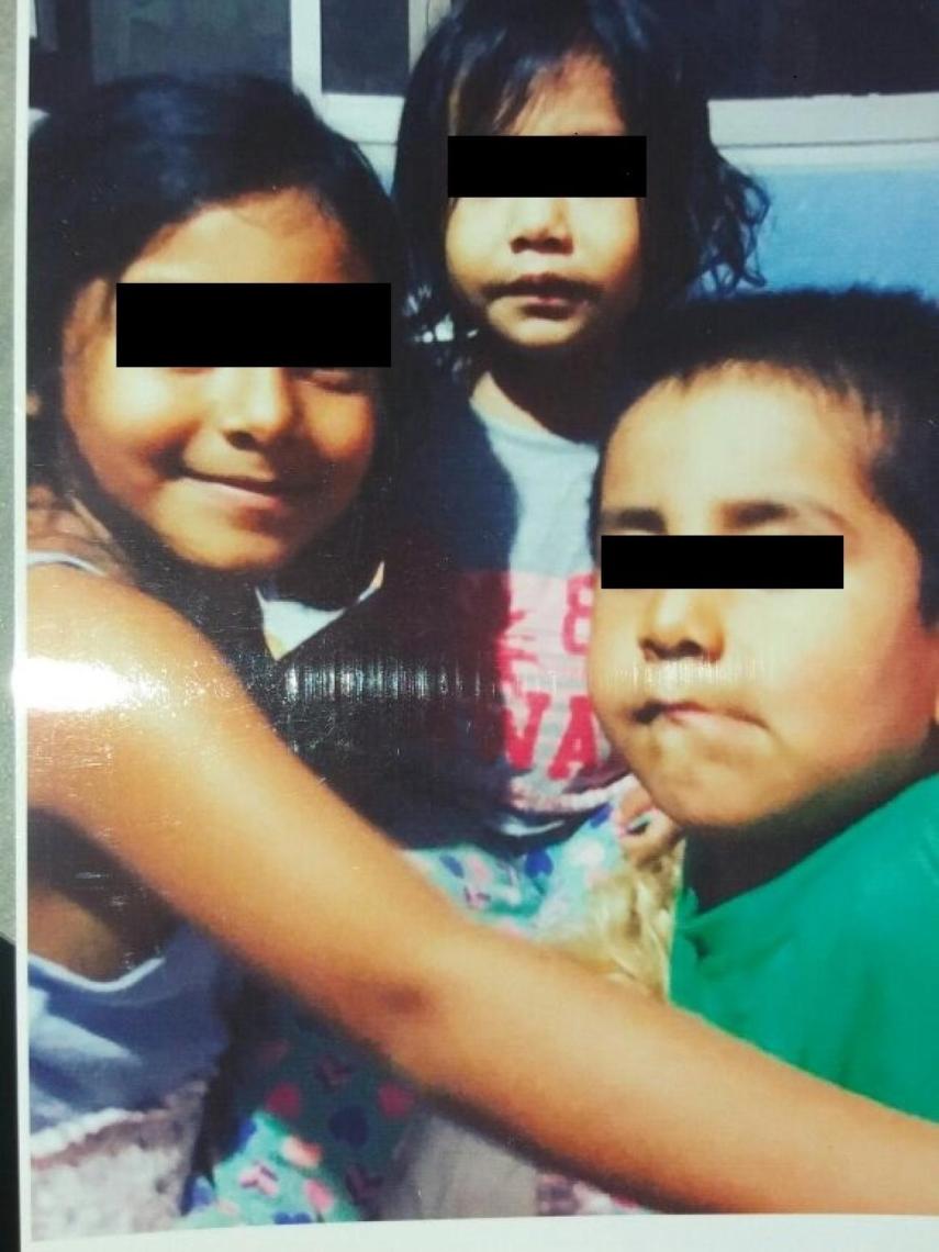 Tres niñas y un niño tiene el príncipe Gurdjieff en común con sus tres mujeres.