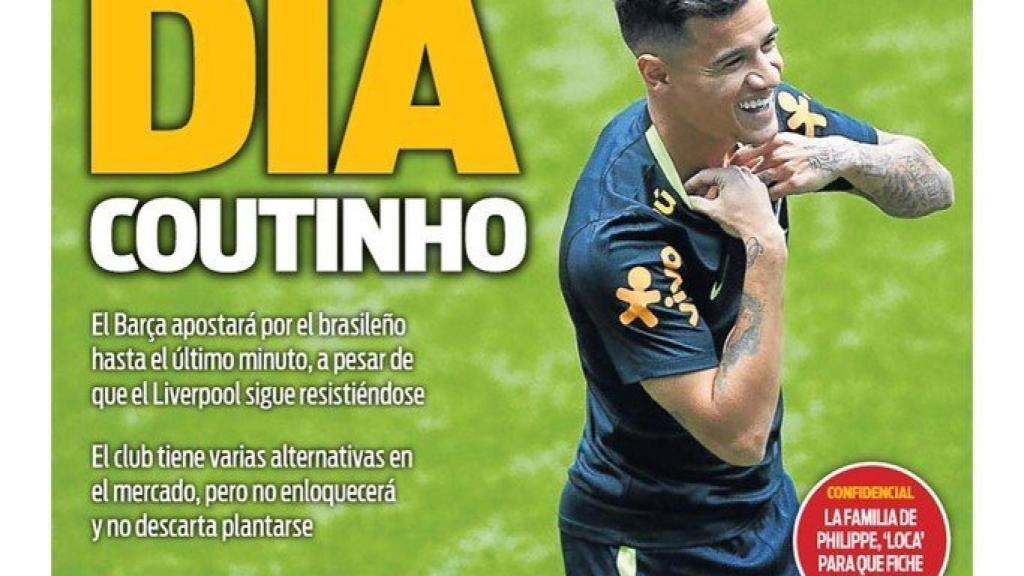 Portada de Sport (01/09/17)