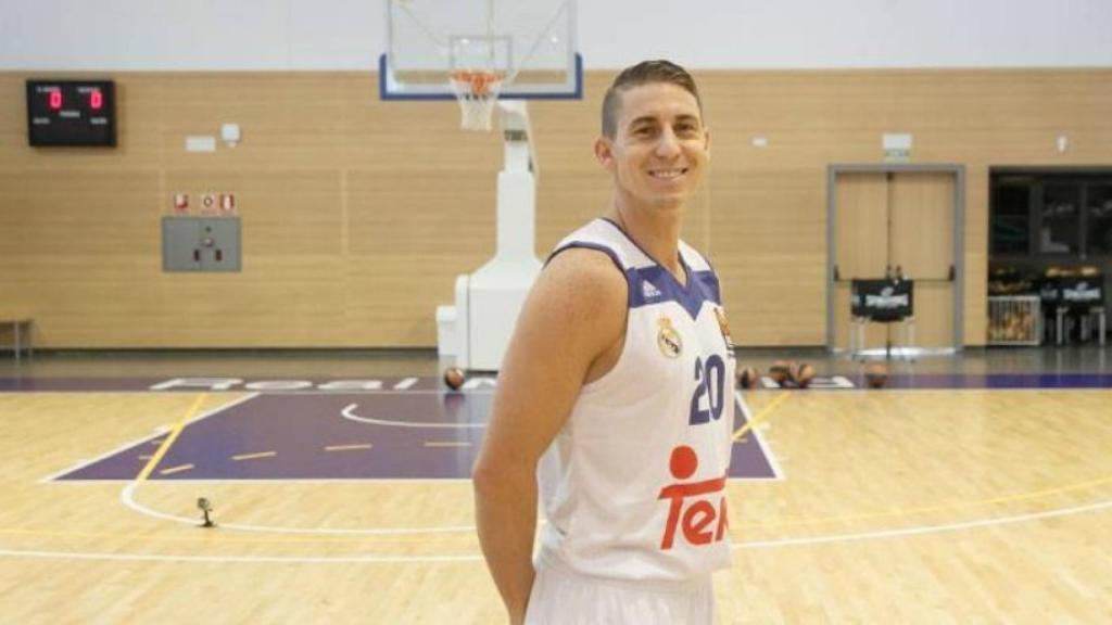 Jaycee Carroll durante un entrenamiento