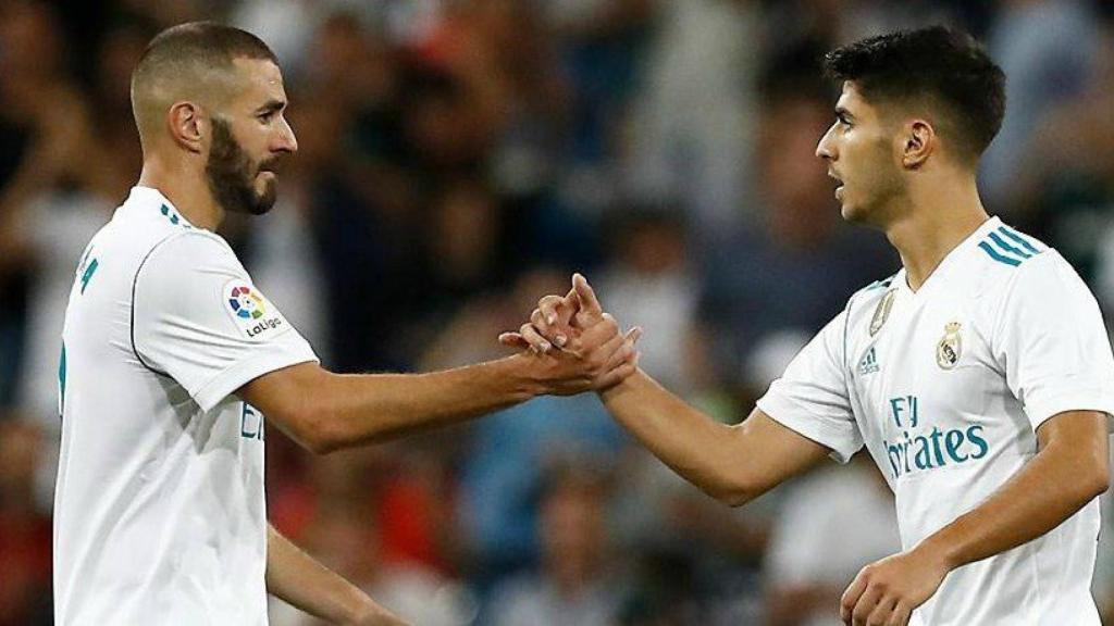 Asensio y Benzema