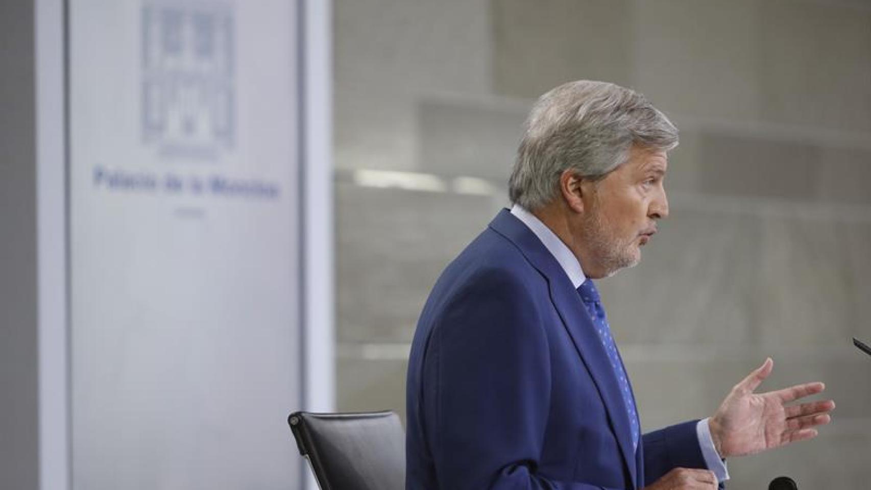 Méndez de vigo, tras el Consejo de Ministros de este viernes.