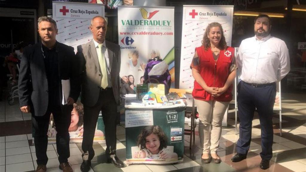 zamora cruz roja carrefour vuelta al cole