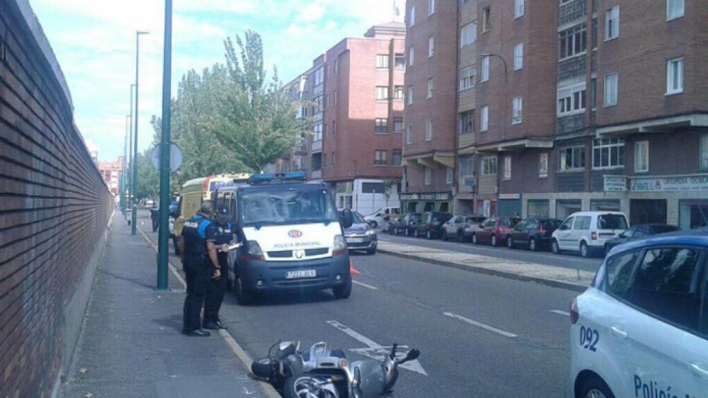 Valladolid-paseo-farnesio-accidente-moto