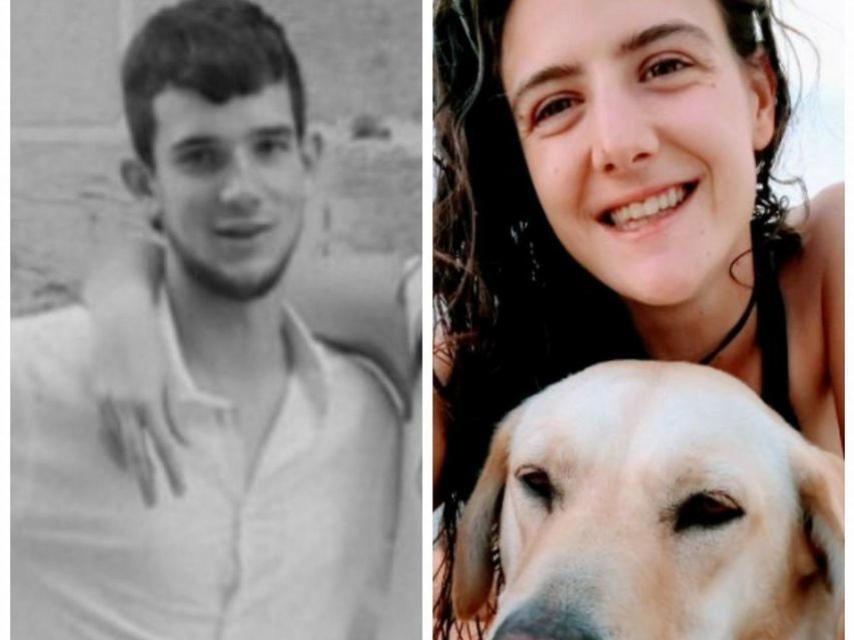 Marc Hernández y Paula Mas, en las fotografías difundidas por su familia.