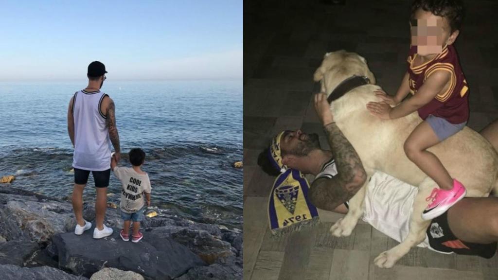 Isco exprime el tiempo junto a su hijo al máximo.