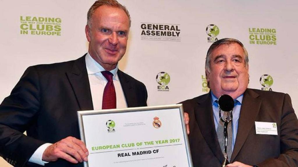 El Madrid es elegido 'Club Europeo 2017'