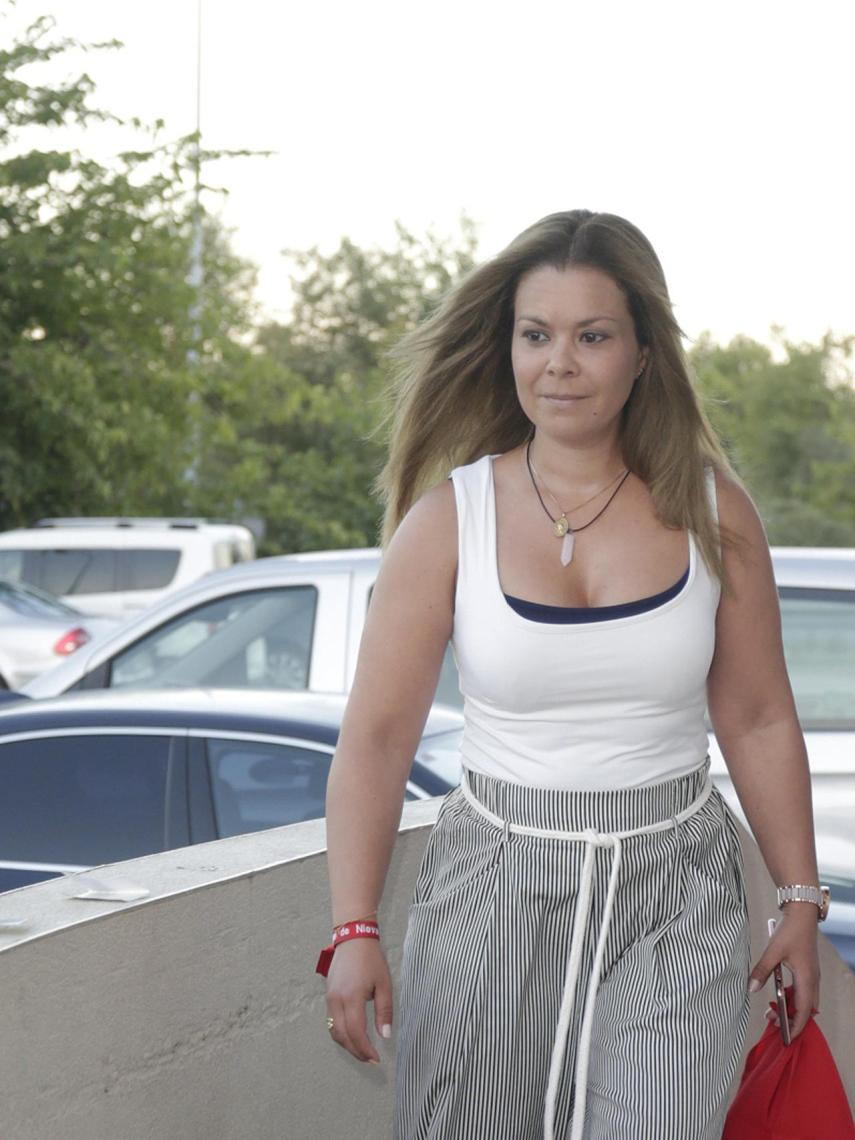 María José Campanario, en su última aparición pública.