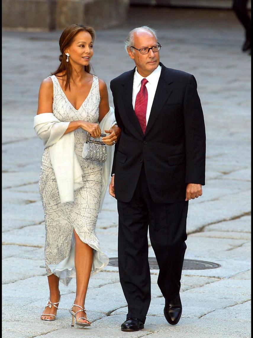 Isabel Preysler con Miguel Boyer.