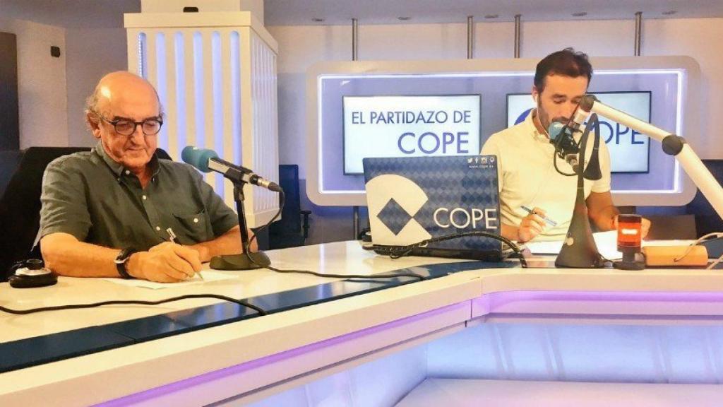 Jaume Roures en El Partidazo de COPE. Foto Twitter (@partidazocope)
