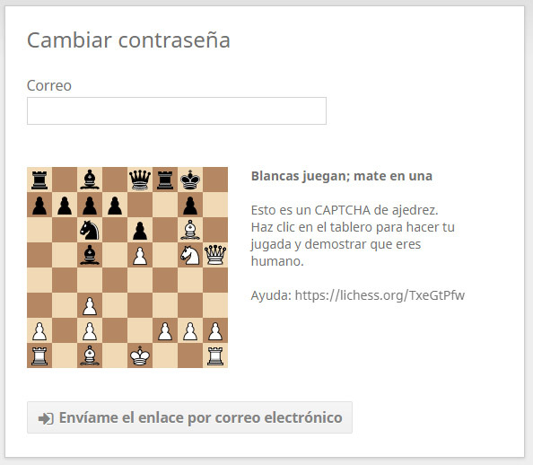 captcha ajedrez jugada