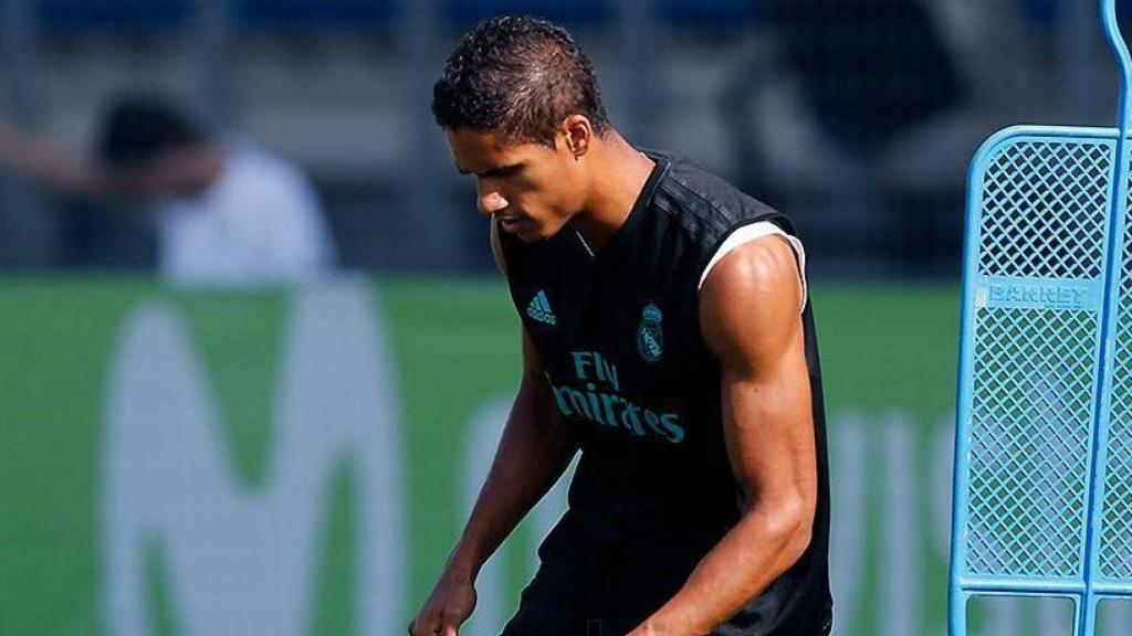 Varane continúa con su proceso de recuperación