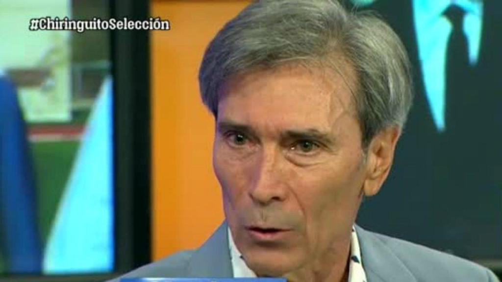 Lobo Carrasco en El Chiringuito. Foto: Twitter (@elchiringuitotv)