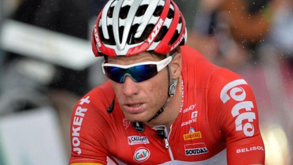 Sander Armée, durante la etapa.