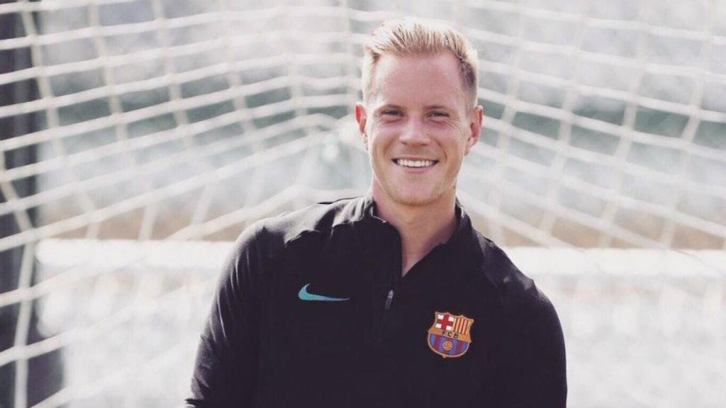 Ter Stegen. Foto: Twitter (@Mterstegen1)