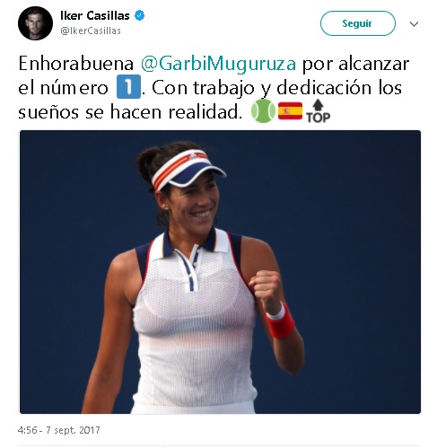 El mundo del deporte se rinde a Garbiñe Muguruza y Pau Gasol