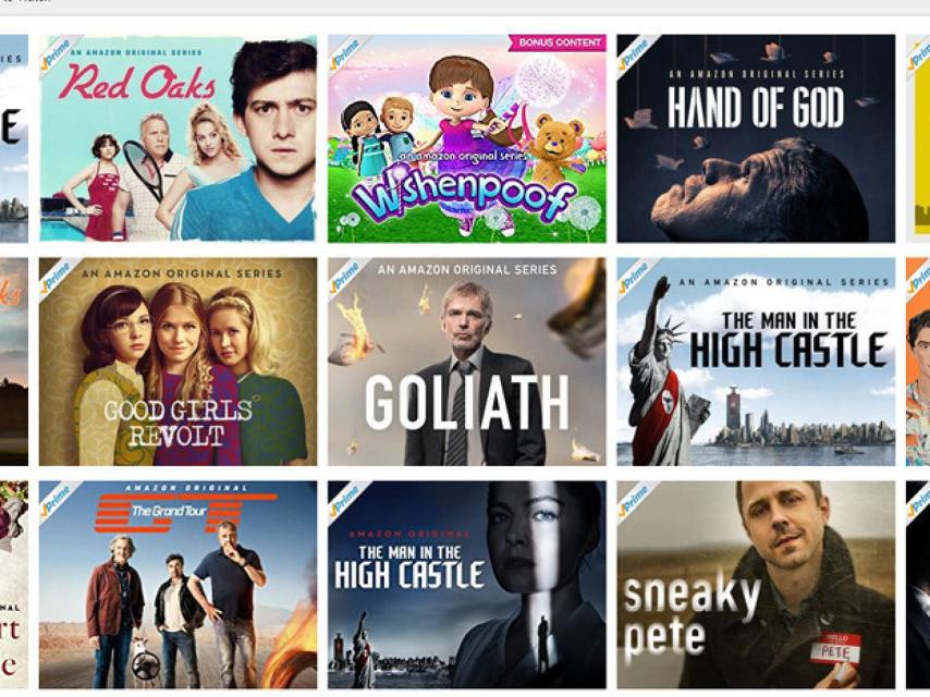 Catálogo de series disponibles en Prime Video en España.