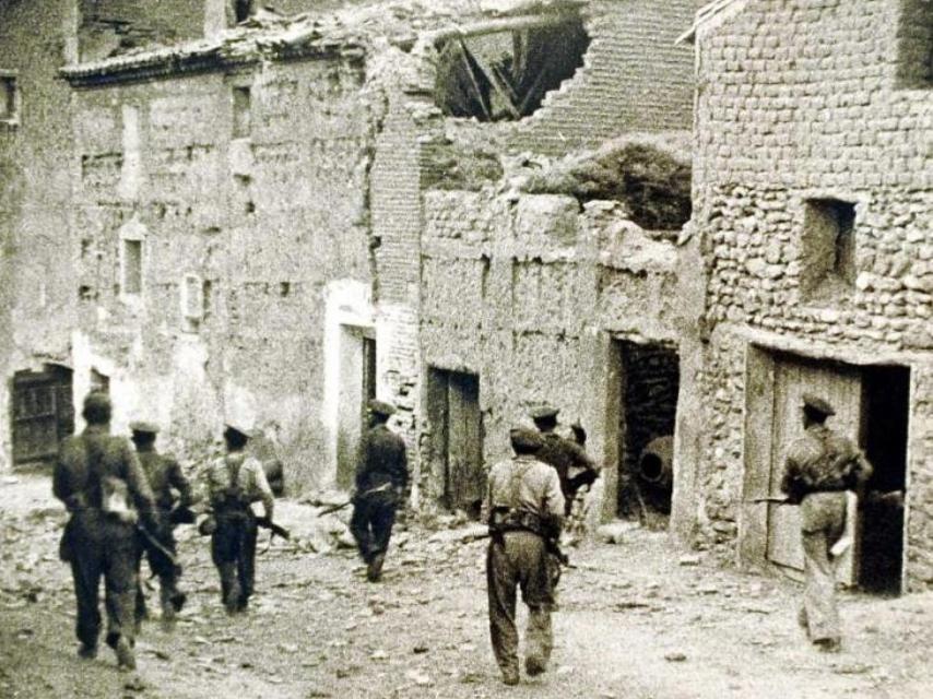 La batalla de Belchite se libró casa por casa, calle por calle.