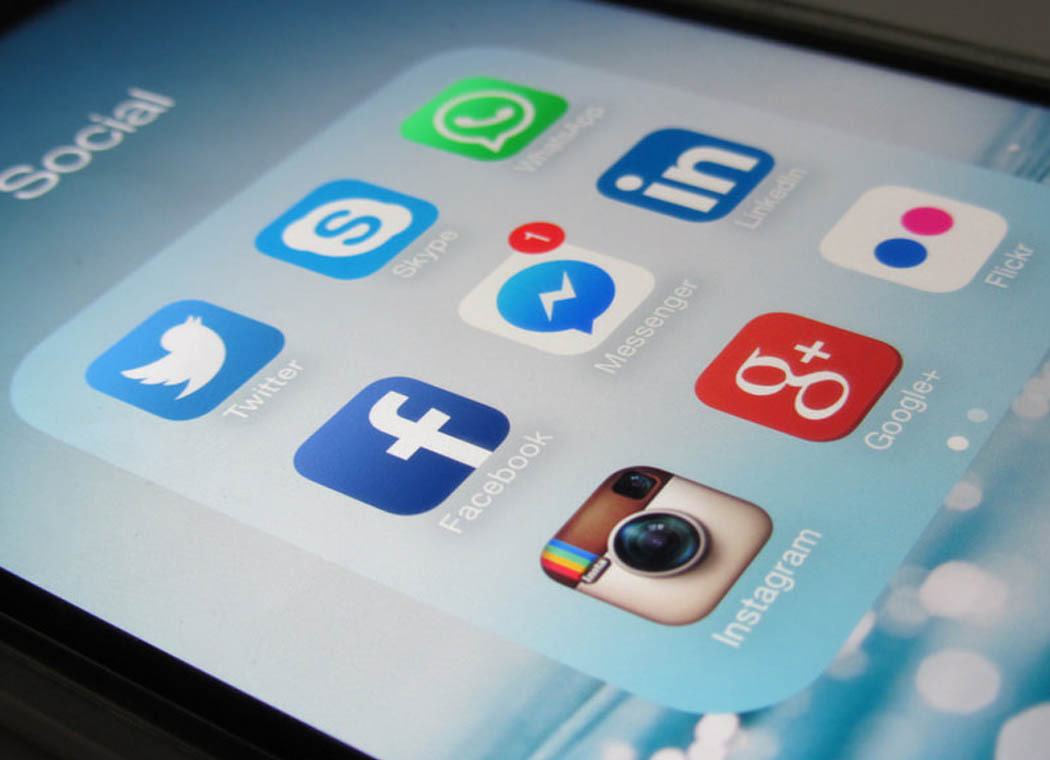 redes sociales iphone