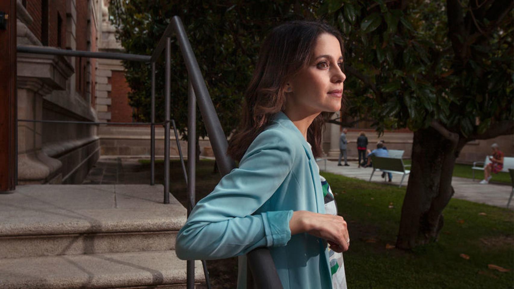 Inés Arrimadas, jefa de la oposición en Cataluña. Foto: Alberto Gamazo