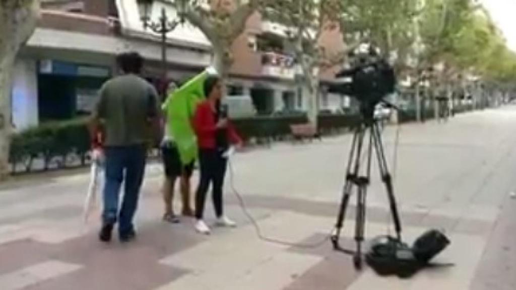 Imagen de la agresión.