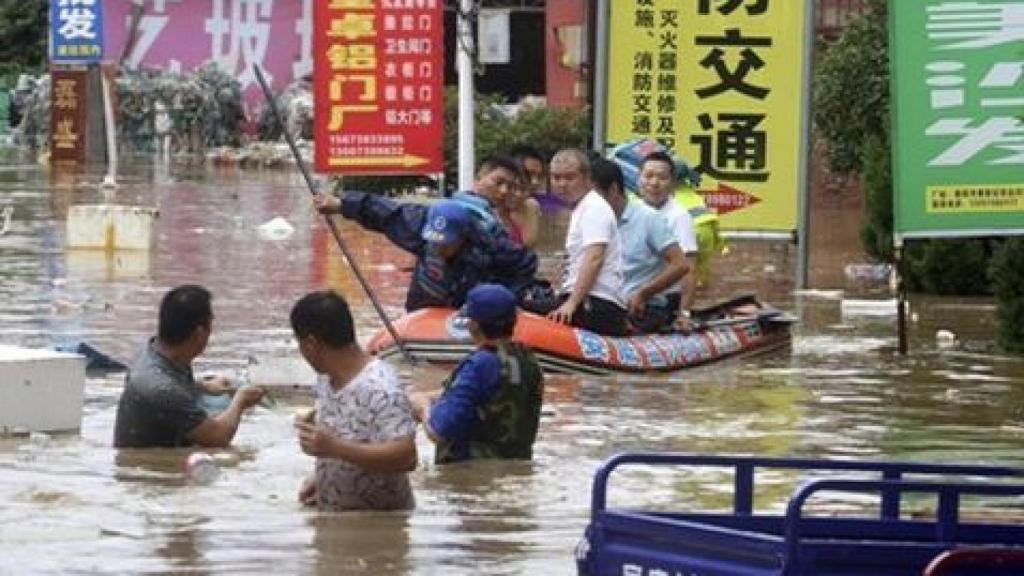 8 muertos a causa de las fuertes lluvias en el centro y sudoeste en China