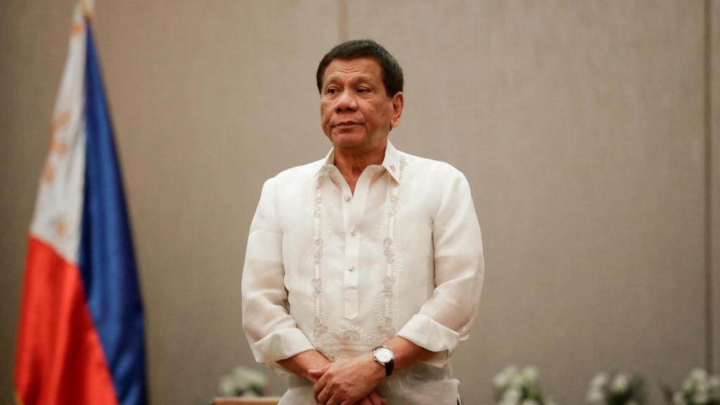 El presidente de Filipinas, Rodrigo Duterte.