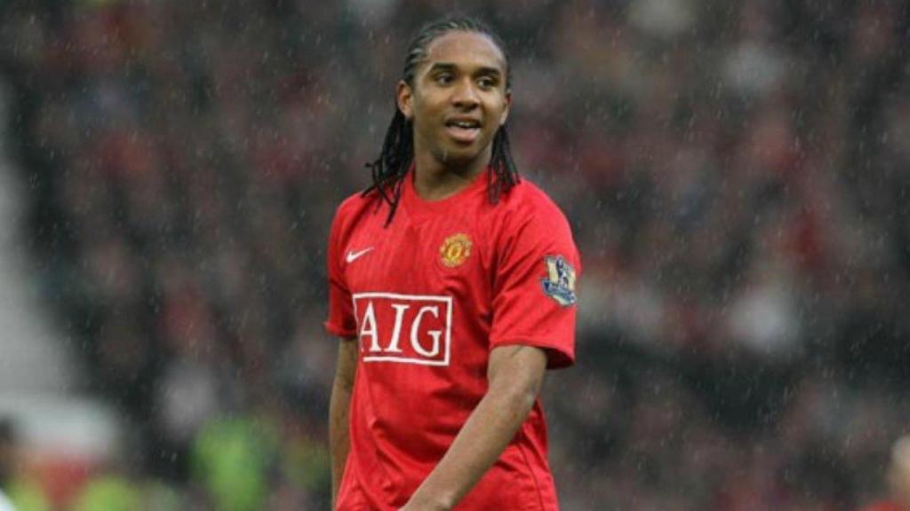 Anderson en el Manchester United. Foto manutd.com
