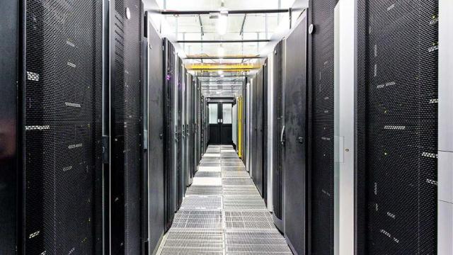 Imagen de un centro de datos.