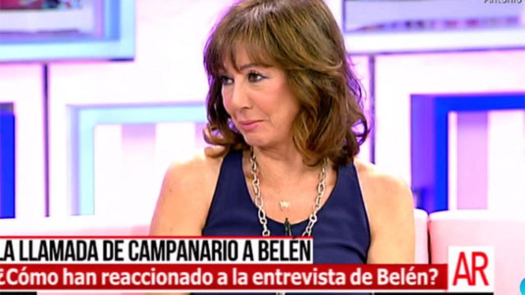 Ana Rosa Quintana en su programa.