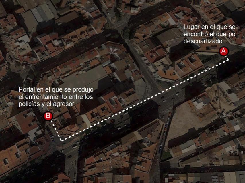 Puntos en los que se han desarrollado los hechos.