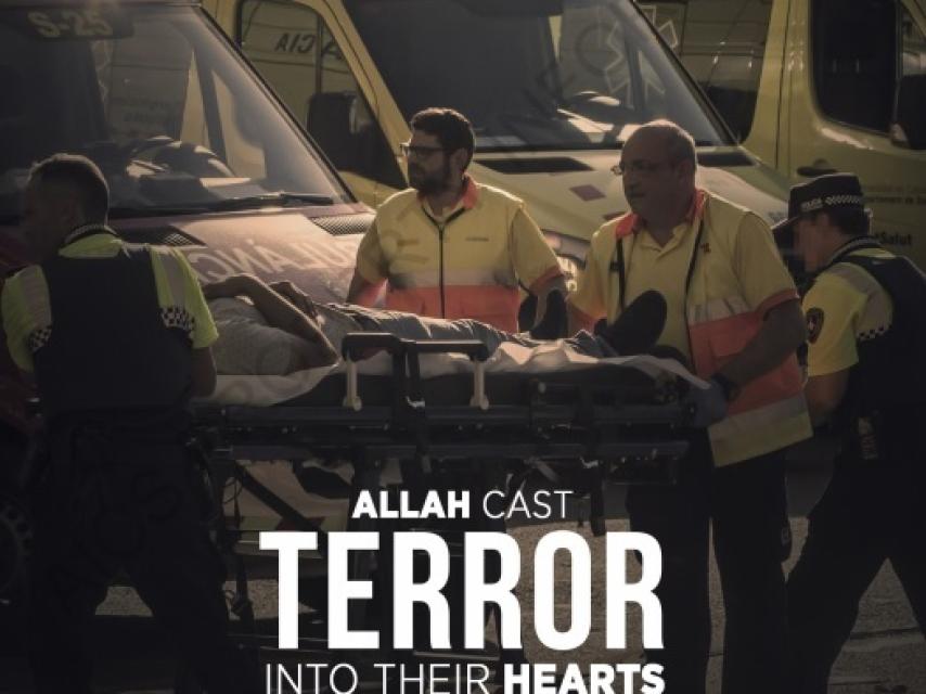 Detalle de la portada de la revista Rumiyah