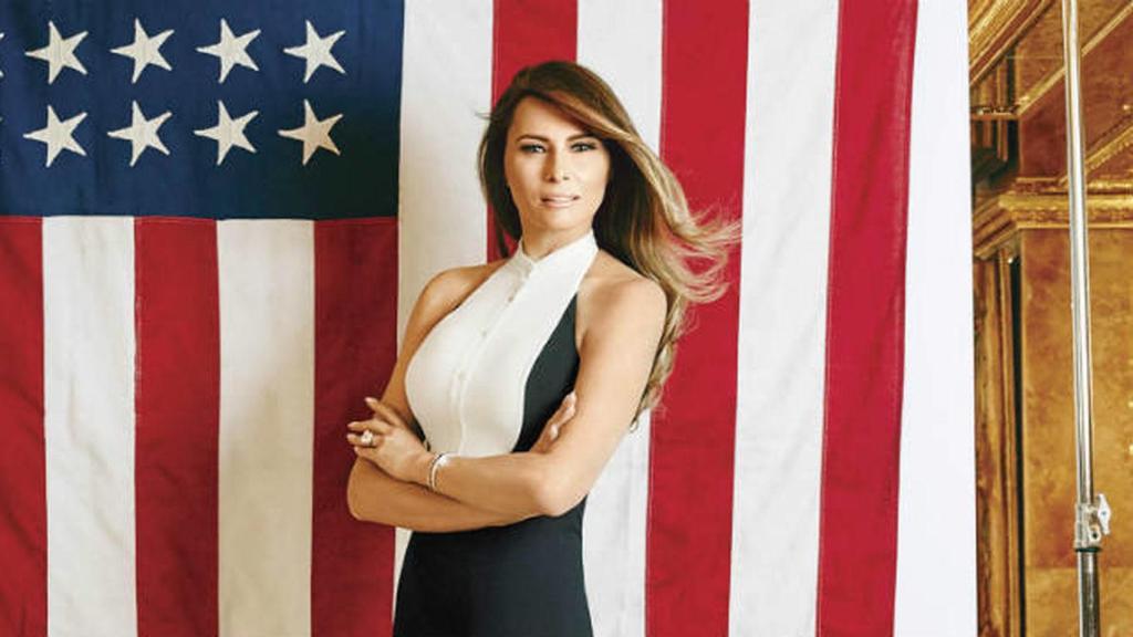 Melania Trump, mujer del presidente Donald Trump.