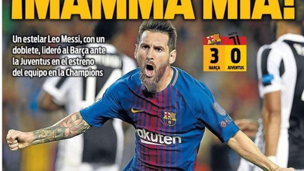 Portada de Sport (13/09/17)