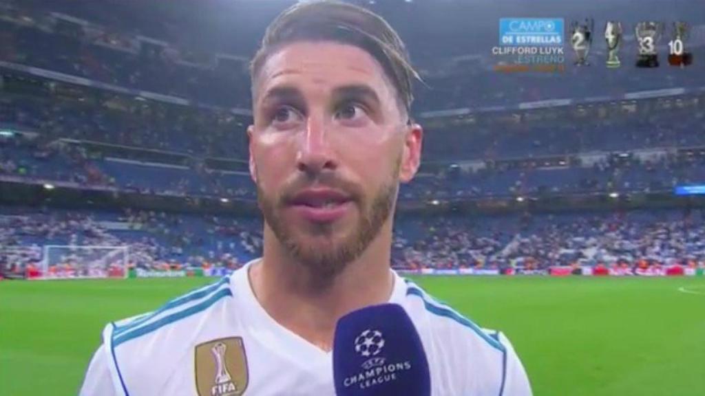 Ramos habla tras el encuentro