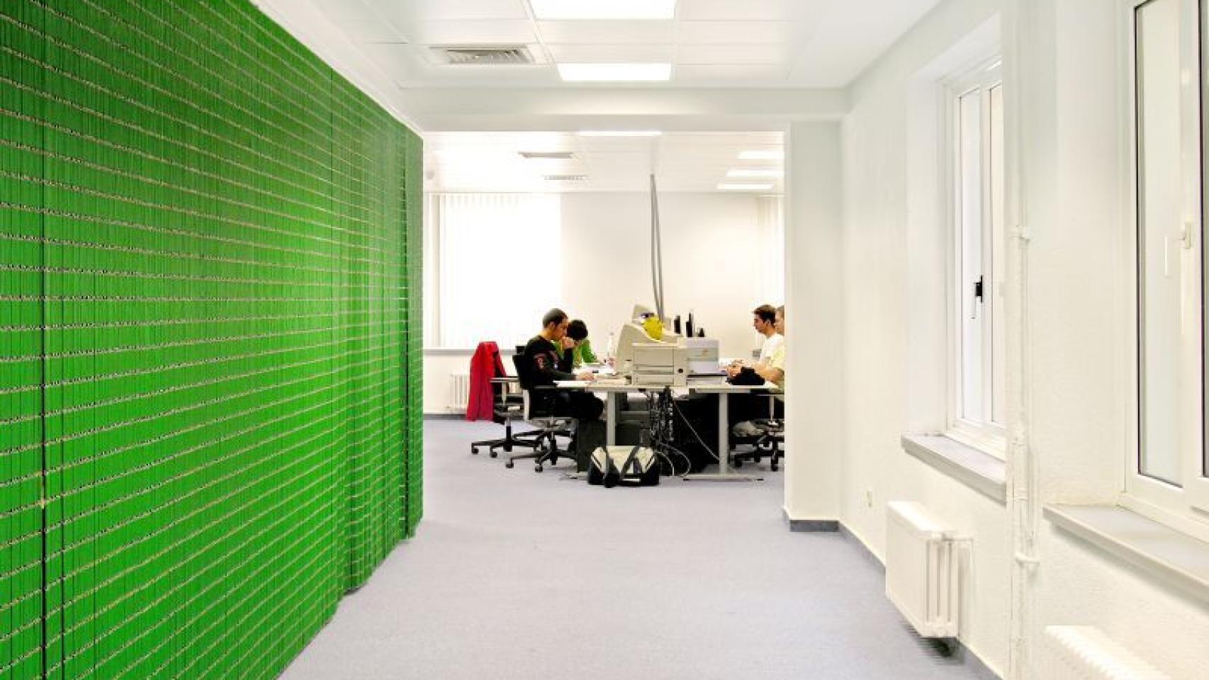 Imagen de la oficina de Idealista.