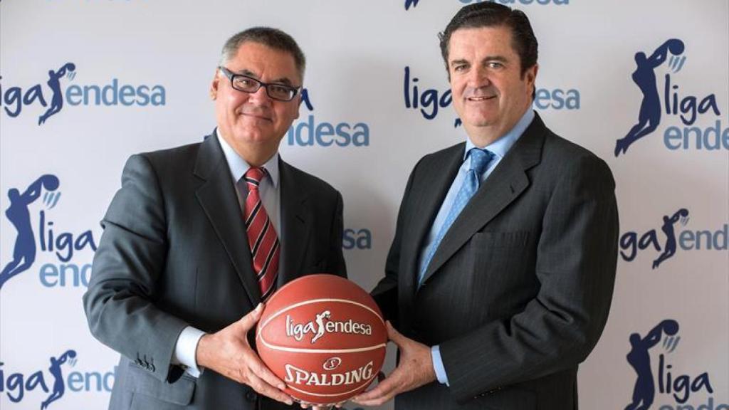 Roca y Borja Prado, presidente de Endesa.