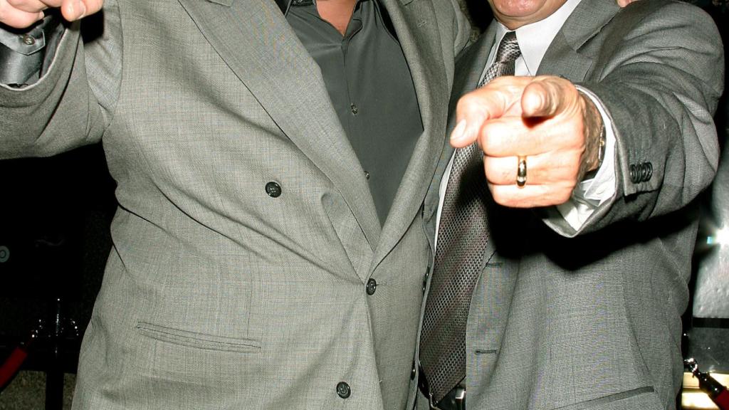 Frank Vincent, a la derecha, en una imagen de archivo.