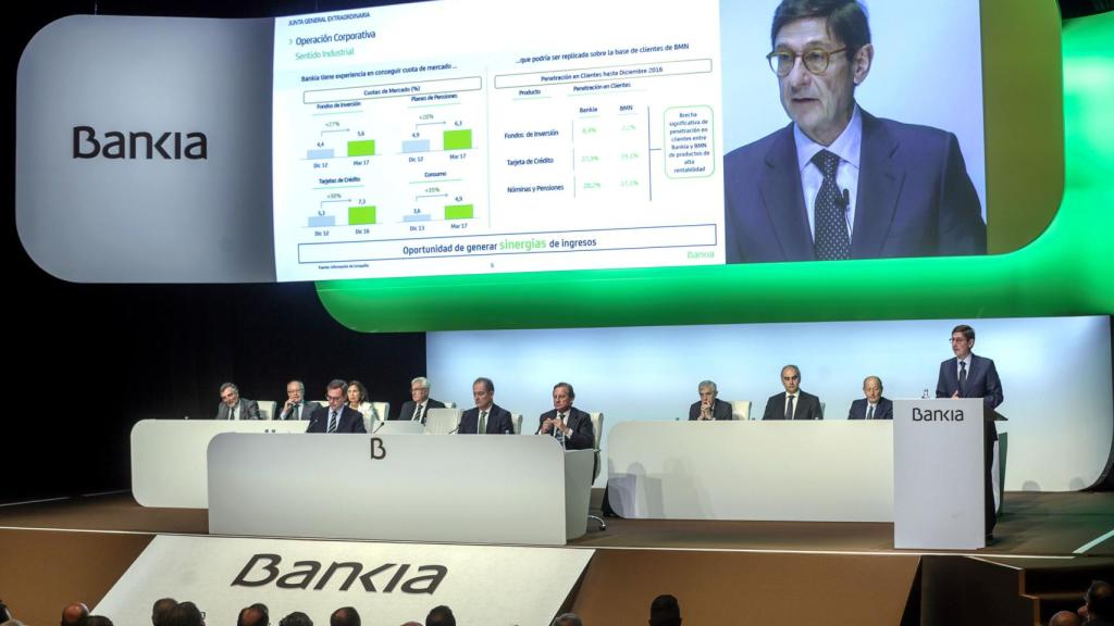 Plano general de la Junta General de Accionistas de Bankia