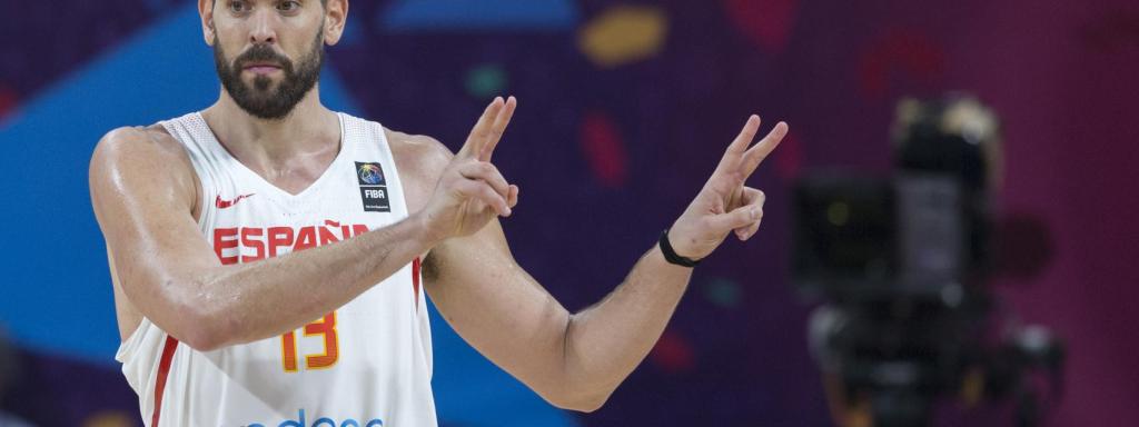 Marc Gasol en el encuentro de octavos ante Turquía.