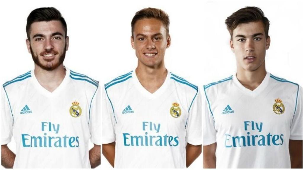 Campuzano, Dani Gómez y Pedro