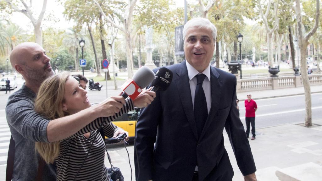 El exconseller Gordó comparece ante el TSJC.