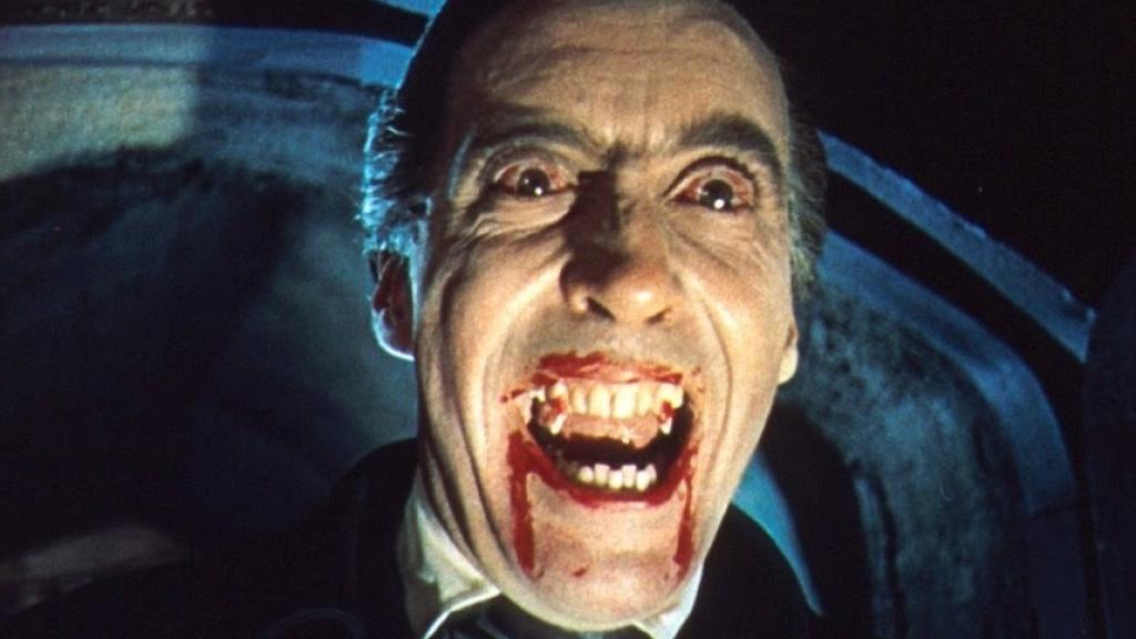 Christopher Reeves en El Horror de Drácula de 1958.