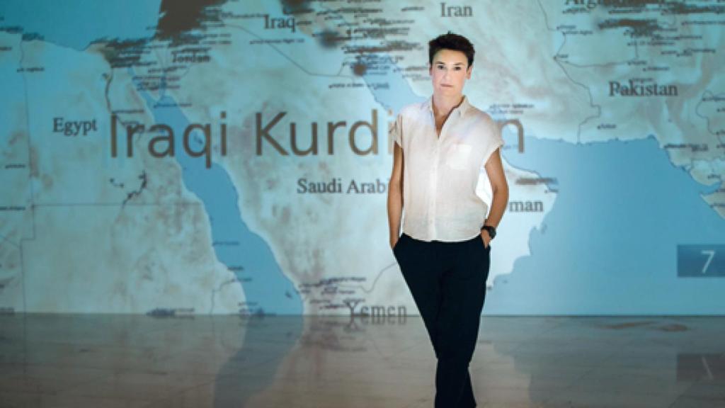 Image: Cristina Lucas traza el mapa de la guerra