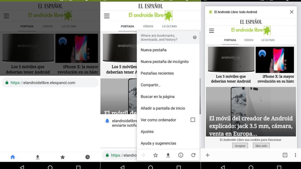 Chrome se actualiza con nueva interfaz de inicio y nuevas APIs
