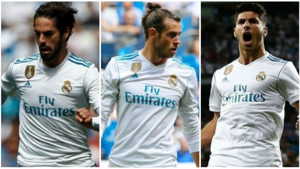 Isco, Bale y Asensio